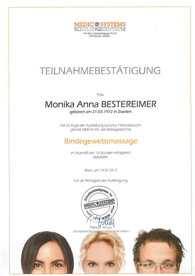Bindegewebsmassage