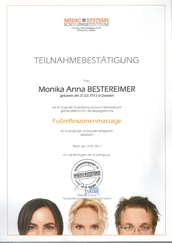 Fußreflexzonenmassage