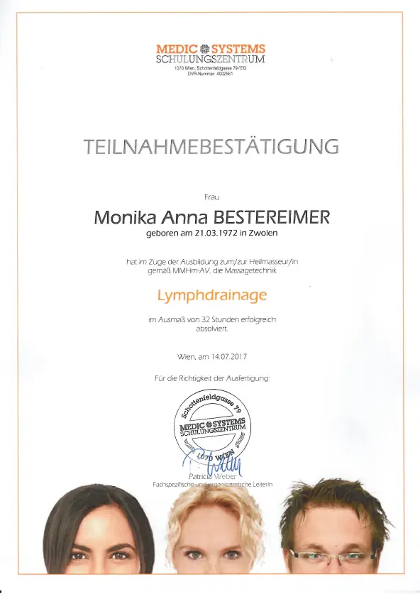 Manuelle Lymphdrainage