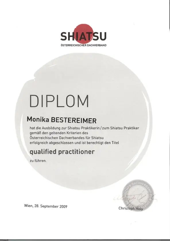 Diplom Shiatsu